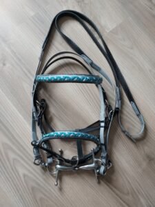 2 en 1 bridon-licol en Biothane® ou sangle enduite PVC
